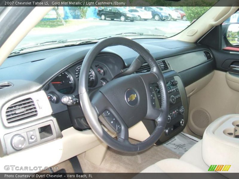 Gold Mist Metallic / Light Cashmere/Ebony 2007 Chevrolet Tahoe LS