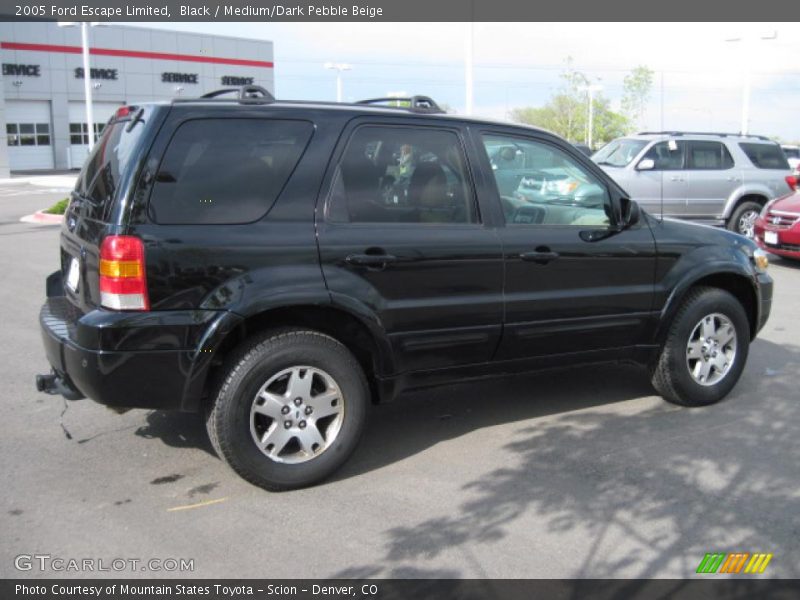 Black / Medium/Dark Pebble Beige 2005 Ford Escape Limited