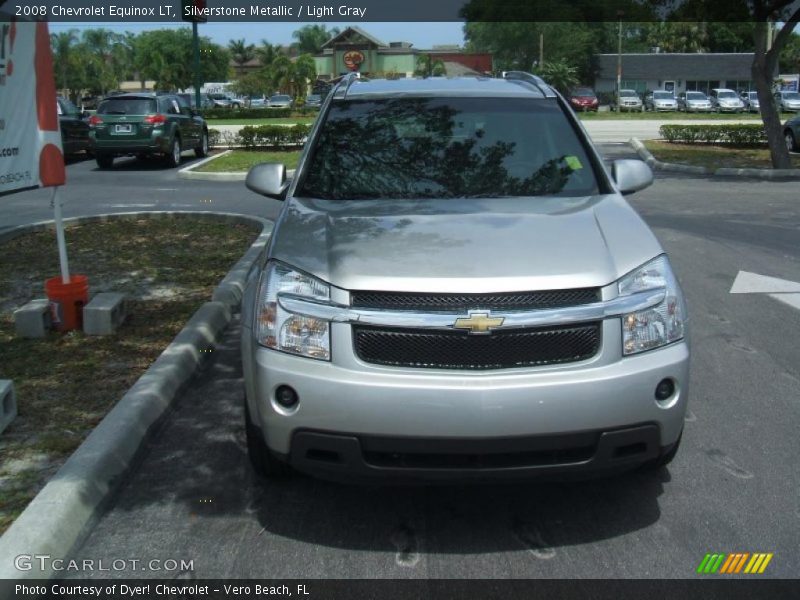 Silverstone Metallic / Light Gray 2008 Chevrolet Equinox LT