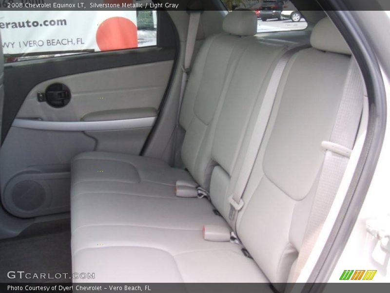 Silverstone Metallic / Light Gray 2008 Chevrolet Equinox LT