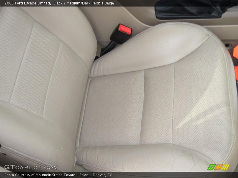 Black / Medium/Dark Pebble Beige 2005 Ford Escape Limited