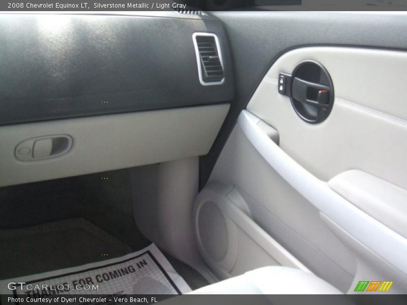 Silverstone Metallic / Light Gray 2008 Chevrolet Equinox LT
