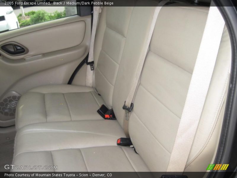 Black / Medium/Dark Pebble Beige 2005 Ford Escape Limited