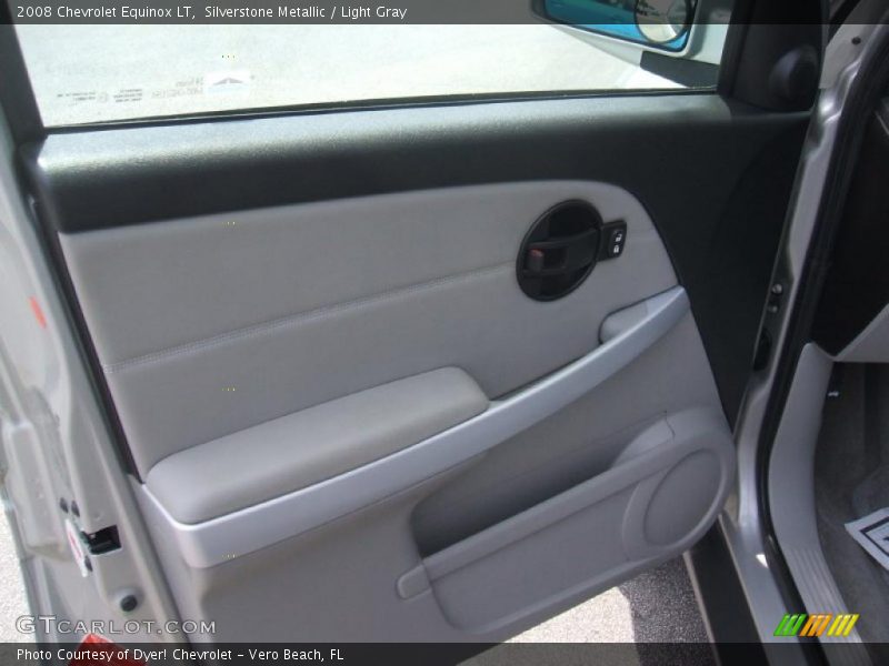 Silverstone Metallic / Light Gray 2008 Chevrolet Equinox LT