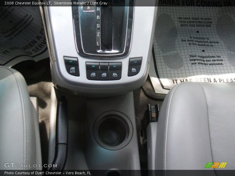Silverstone Metallic / Light Gray 2008 Chevrolet Equinox LT