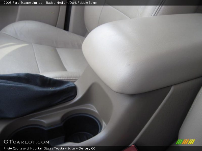 Black / Medium/Dark Pebble Beige 2005 Ford Escape Limited