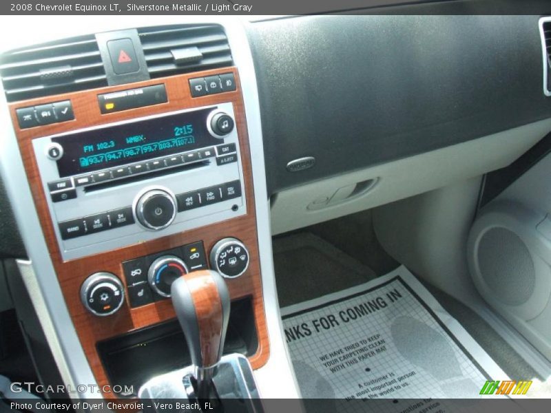 Silverstone Metallic / Light Gray 2008 Chevrolet Equinox LT