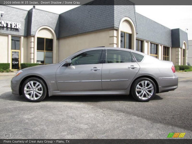 Desert Shadow / Stone Gray 2009 Infiniti M 35 Sedan
