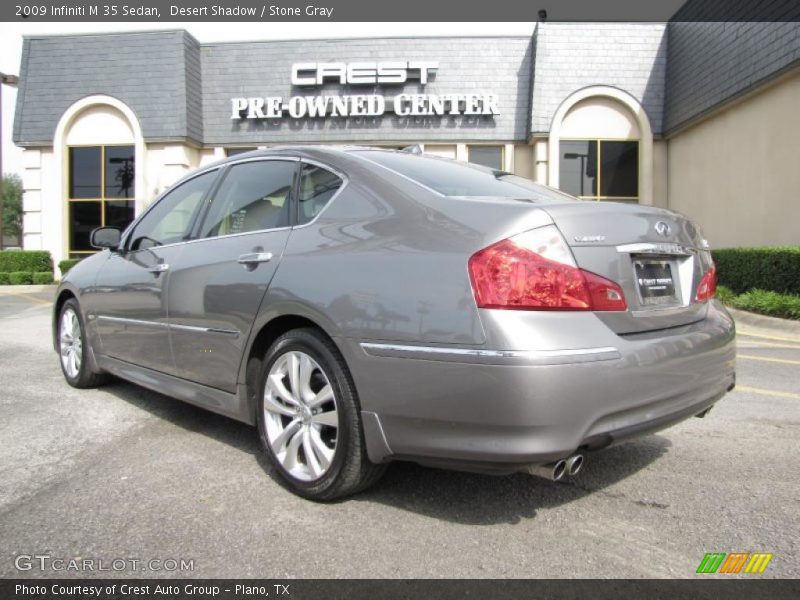 Desert Shadow / Stone Gray 2009 Infiniti M 35 Sedan