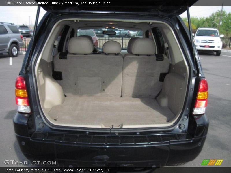 Black / Medium/Dark Pebble Beige 2005 Ford Escape Limited
