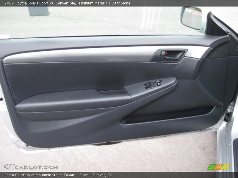 Titanium Metallic / Dark Stone 2007 Toyota Solara Sport V6 Convertible