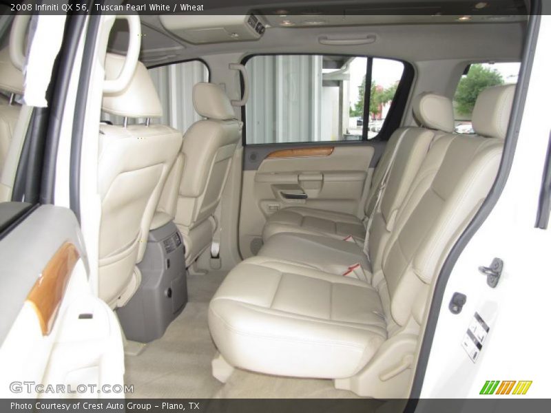 Tuscan Pearl White / Wheat 2008 Infiniti QX 56