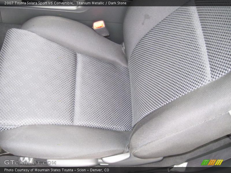 Titanium Metallic / Dark Stone 2007 Toyota Solara Sport V6 Convertible