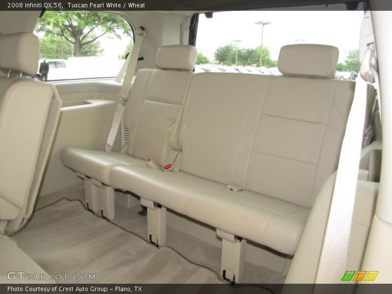 Tuscan Pearl White / Wheat 2008 Infiniti QX 56
