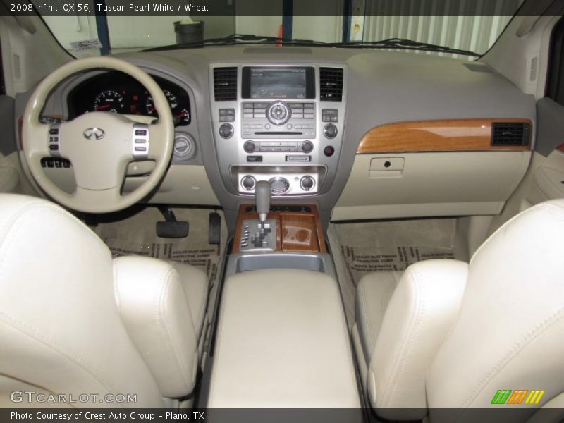 Tuscan Pearl White / Wheat 2008 Infiniti QX 56