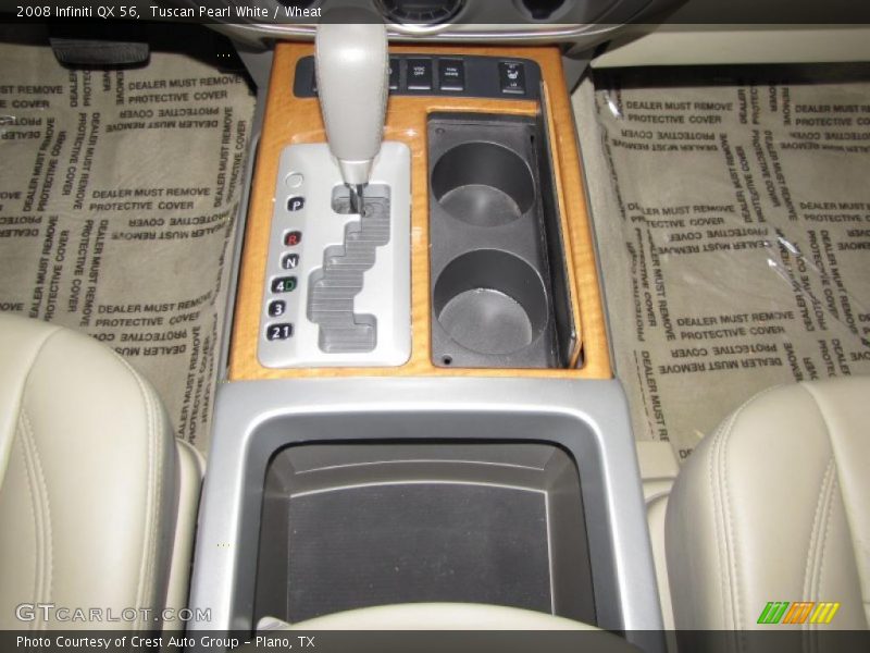 Tuscan Pearl White / Wheat 2008 Infiniti QX 56