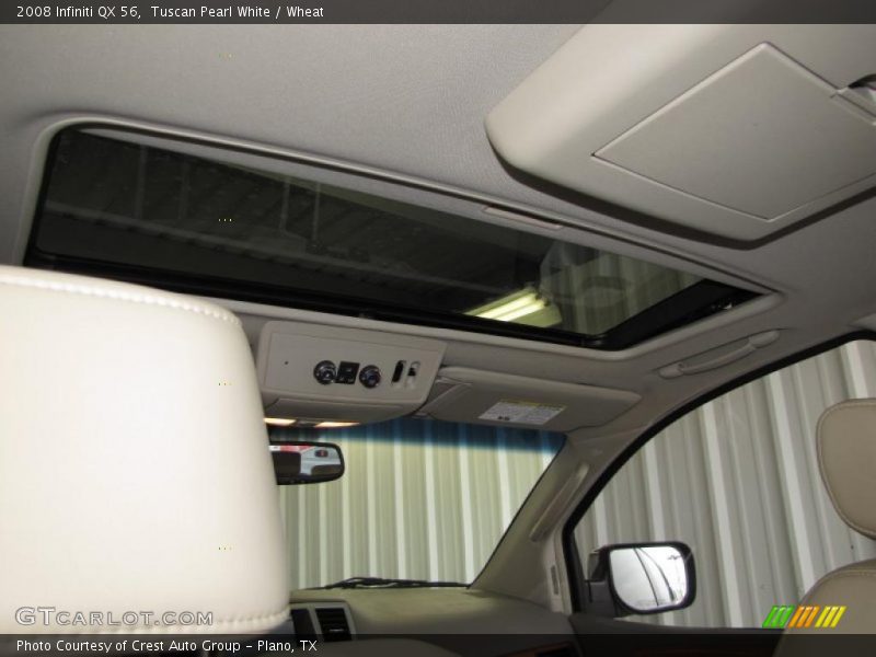 Tuscan Pearl White / Wheat 2008 Infiniti QX 56