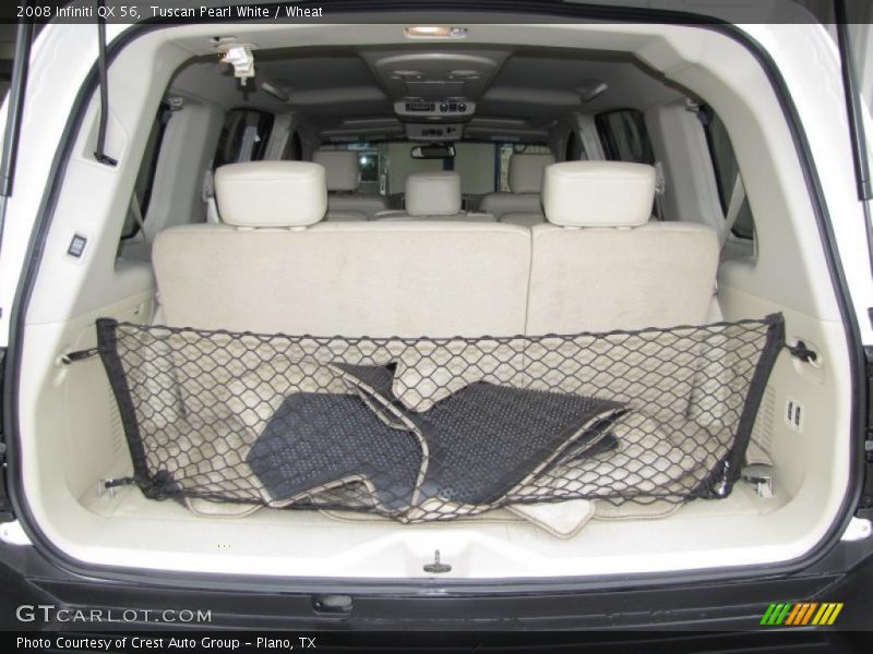Tuscan Pearl White / Wheat 2008 Infiniti QX 56