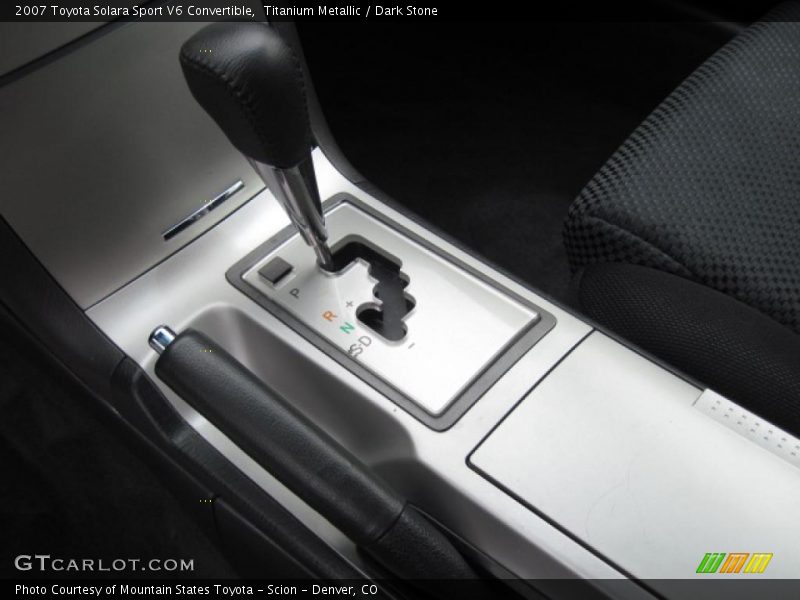 Titanium Metallic / Dark Stone 2007 Toyota Solara Sport V6 Convertible