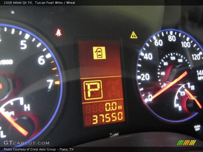 Tuscan Pearl White / Wheat 2008 Infiniti QX 56