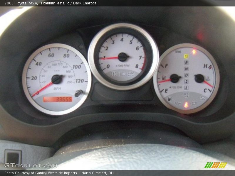 Titanium Metallic / Dark Charcoal 2005 Toyota RAV4