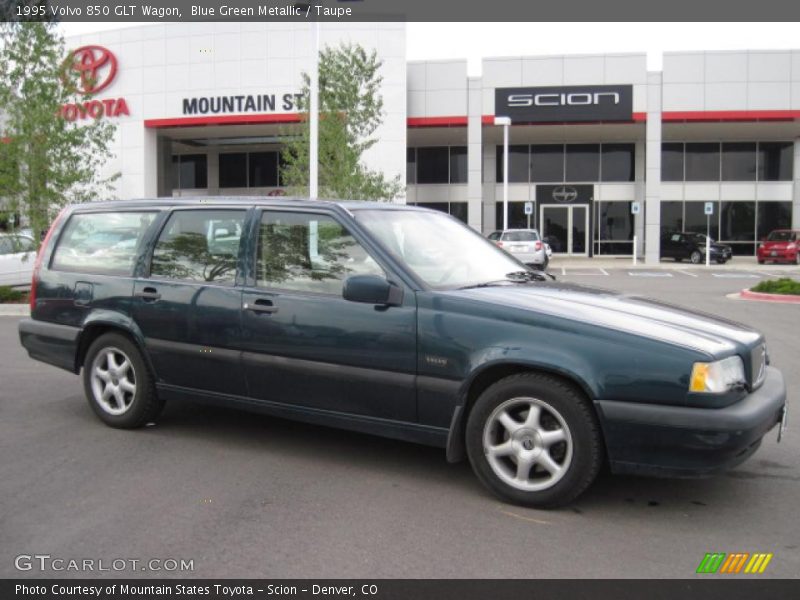 Blue Green Metallic / Taupe 1995 Volvo 850 GLT Wagon