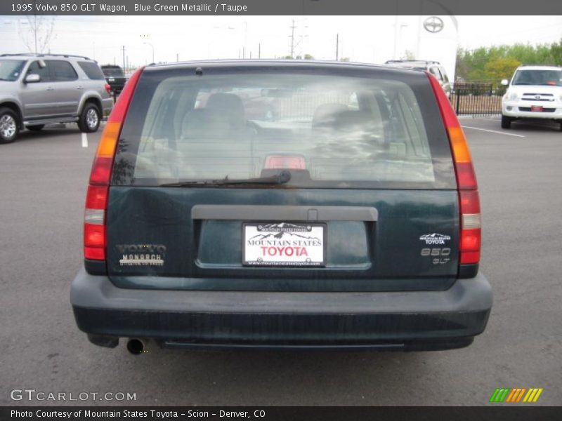 Blue Green Metallic / Taupe 1995 Volvo 850 GLT Wagon