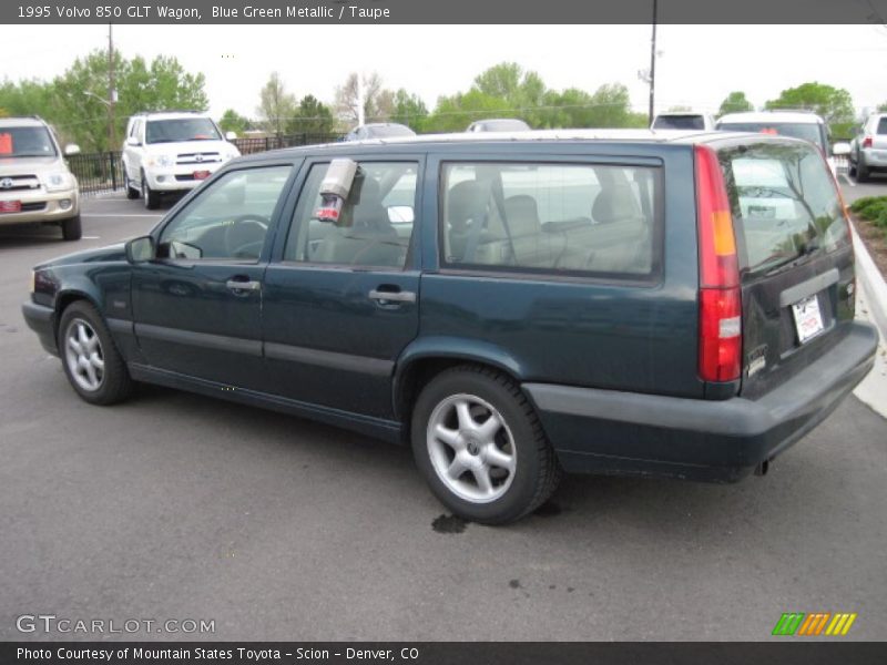 Blue Green Metallic / Taupe 1995 Volvo 850 GLT Wagon