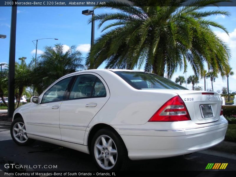 Alabaster White / Ash 2003 Mercedes-Benz C 320 Sedan