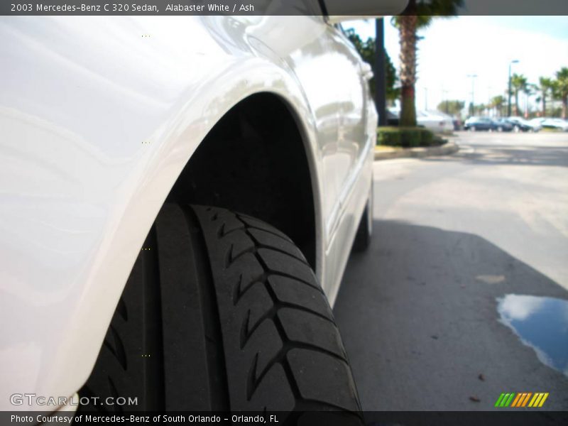 Alabaster White / Ash 2003 Mercedes-Benz C 320 Sedan