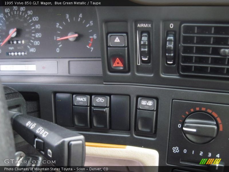 Blue Green Metallic / Taupe 1995 Volvo 850 GLT Wagon