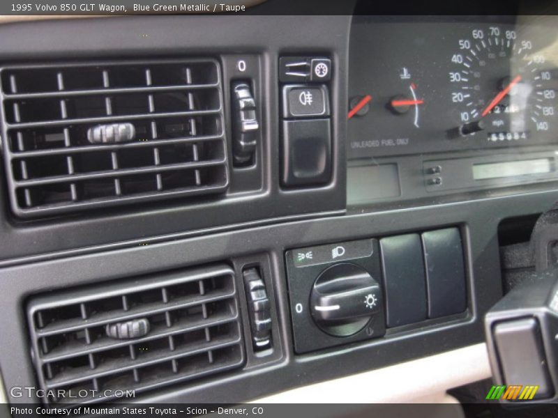 Blue Green Metallic / Taupe 1995 Volvo 850 GLT Wagon
