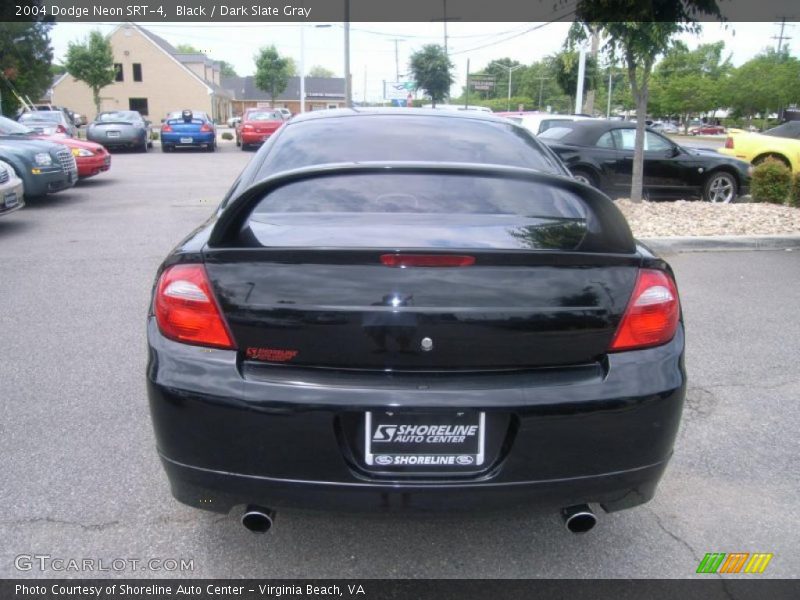 Black / Dark Slate Gray 2004 Dodge Neon SRT-4