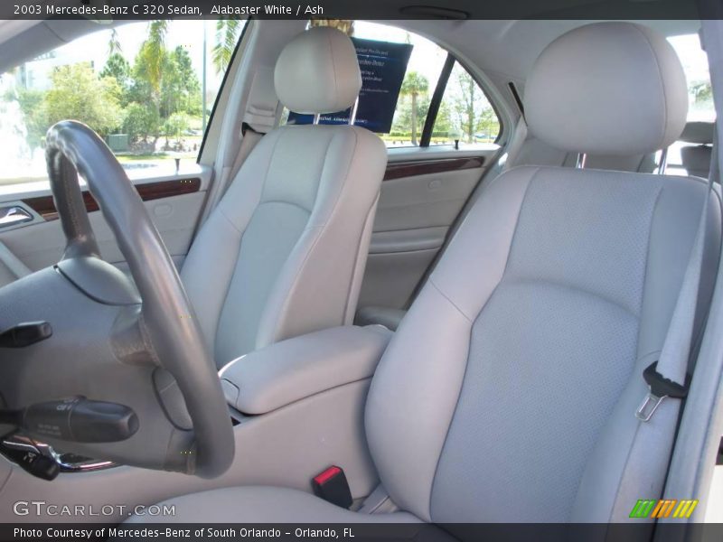 Alabaster White / Ash 2003 Mercedes-Benz C 320 Sedan