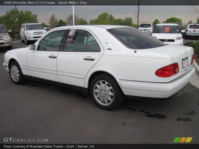 Glacier White / Grey 1998 Mercedes-Benz E 320 Sedan