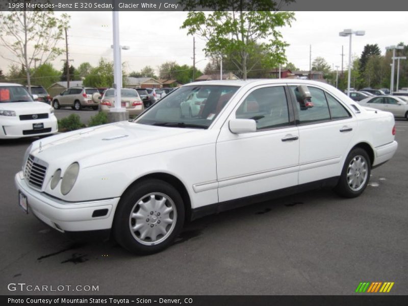 Glacier White / Grey 1998 Mercedes-Benz E 320 Sedan