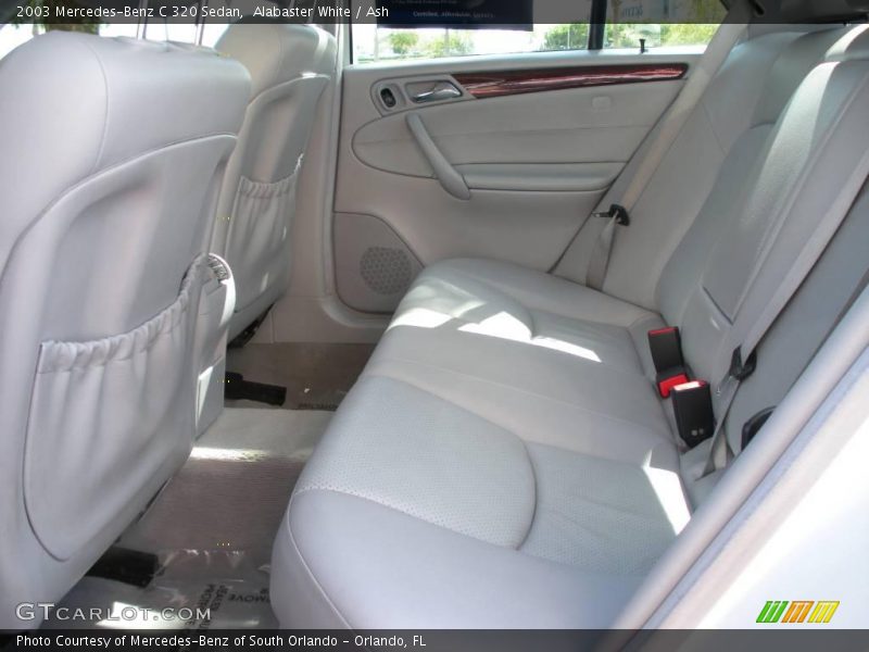 Alabaster White / Ash 2003 Mercedes-Benz C 320 Sedan