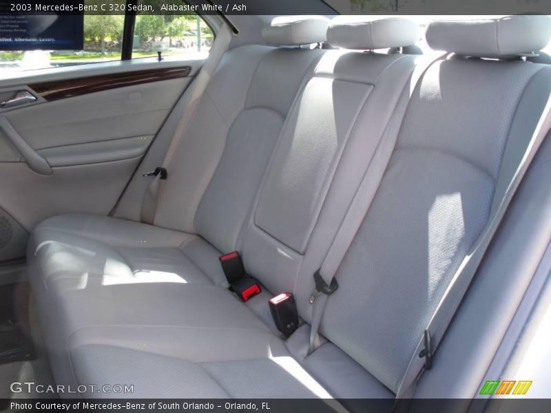Alabaster White / Ash 2003 Mercedes-Benz C 320 Sedan