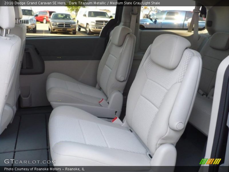 Dark Titanium Metallic / Medium Slate Gray/Light Shale 2010 Dodge Grand Caravan SE Hero
