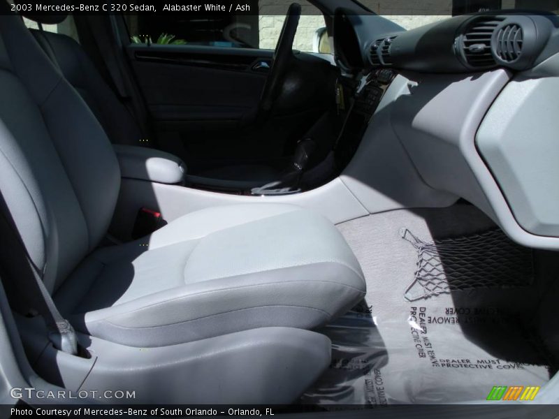 Alabaster White / Ash 2003 Mercedes-Benz C 320 Sedan