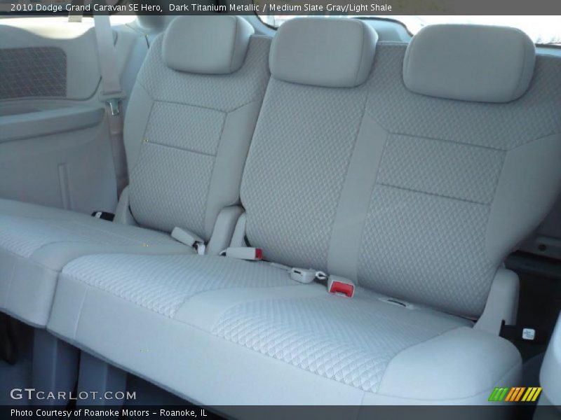 Dark Titanium Metallic / Medium Slate Gray/Light Shale 2010 Dodge Grand Caravan SE Hero