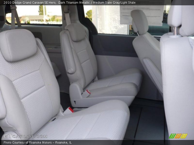 Dark Titanium Metallic / Medium Slate Gray/Light Shale 2010 Dodge Grand Caravan SE Hero