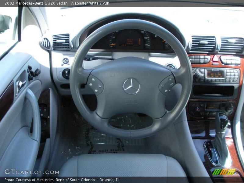 Alabaster White / Ash 2003 Mercedes-Benz C 320 Sedan