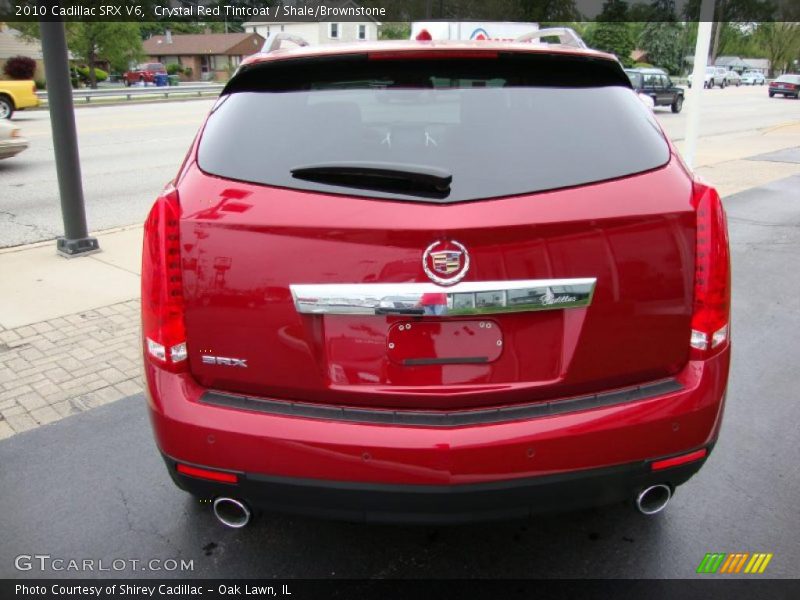 Crystal Red Tintcoat / Shale/Brownstone 2010 Cadillac SRX V6