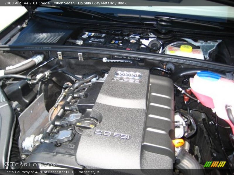 Dolphin Grey Metallic / Black 2008 Audi A4 2.0T Special Edition Sedan