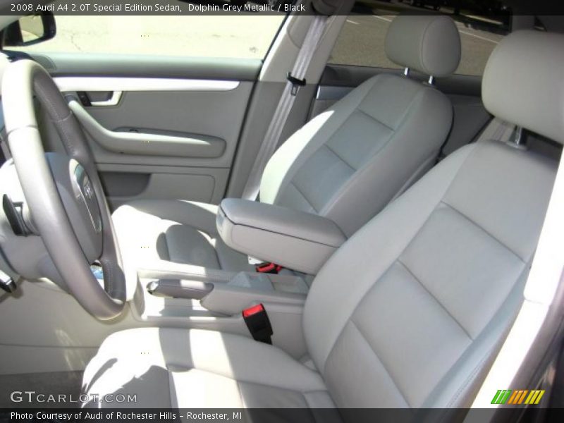 Dolphin Grey Metallic / Black 2008 Audi A4 2.0T Special Edition Sedan