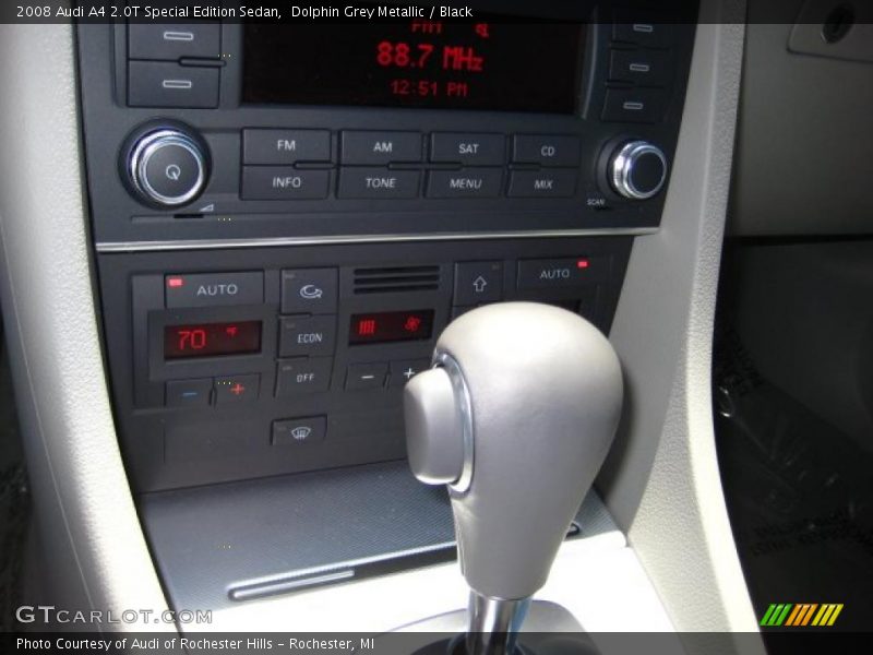 Dolphin Grey Metallic / Black 2008 Audi A4 2.0T Special Edition Sedan