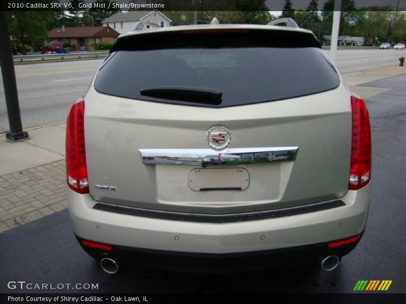 Gold Mist / Shale/Brownstone 2010 Cadillac SRX V6