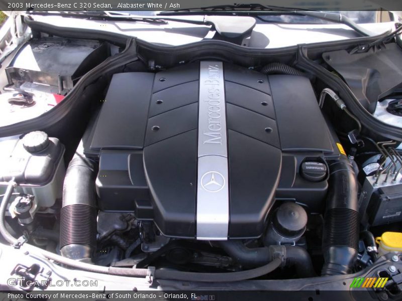 Alabaster White / Ash 2003 Mercedes-Benz C 320 Sedan