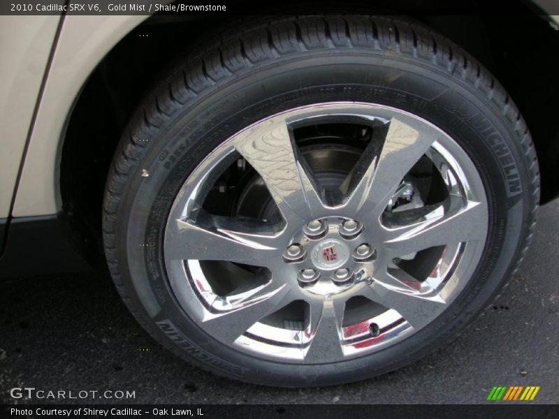 Gold Mist / Shale/Brownstone 2010 Cadillac SRX V6